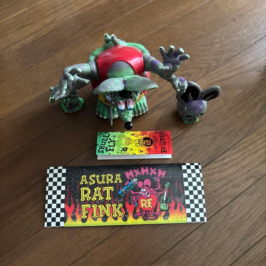 ラットフィンク　アシュラ フィギア MMM×ブラックブックトイ