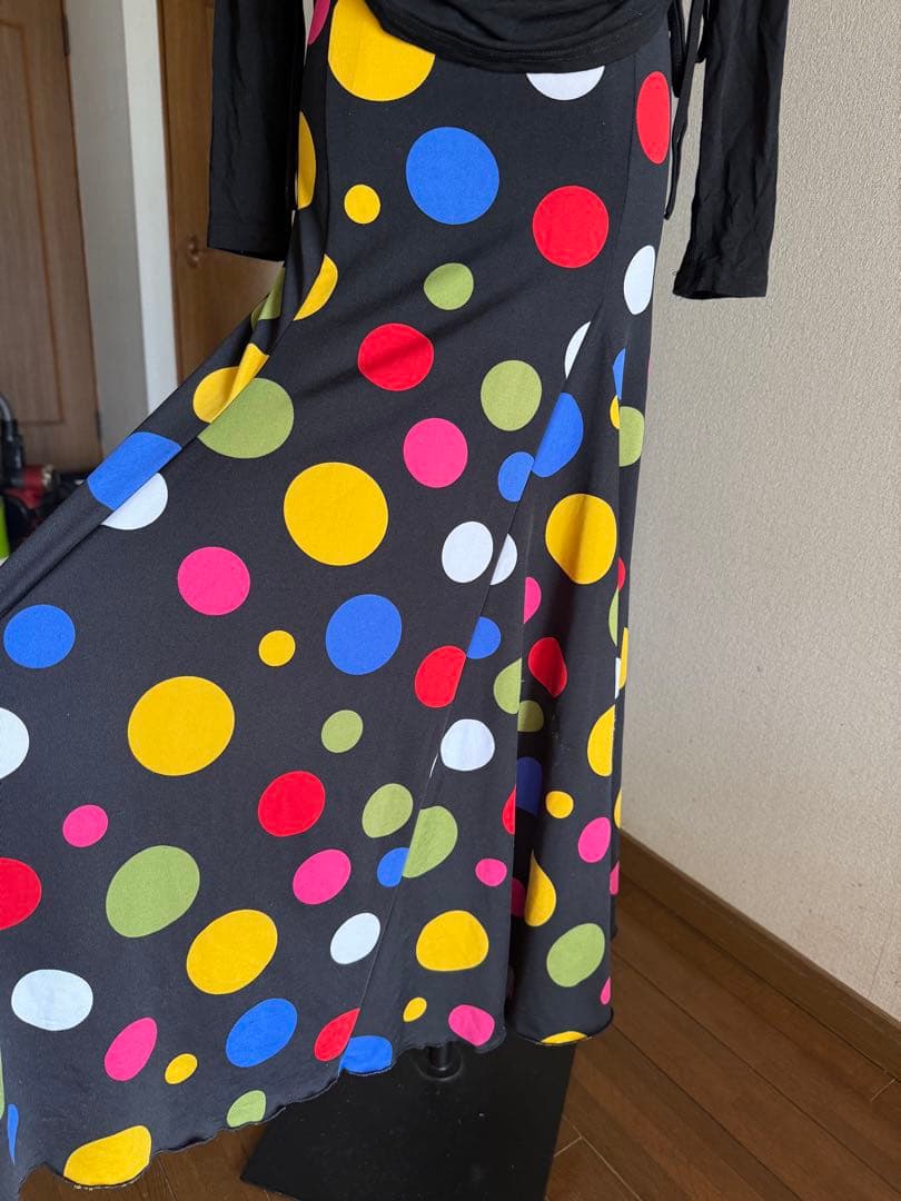 ストレッチ素材✨フレアスカート