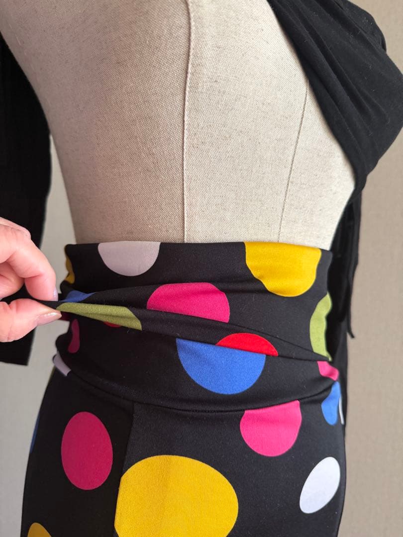 ストレッチ素材✨フレアスカート