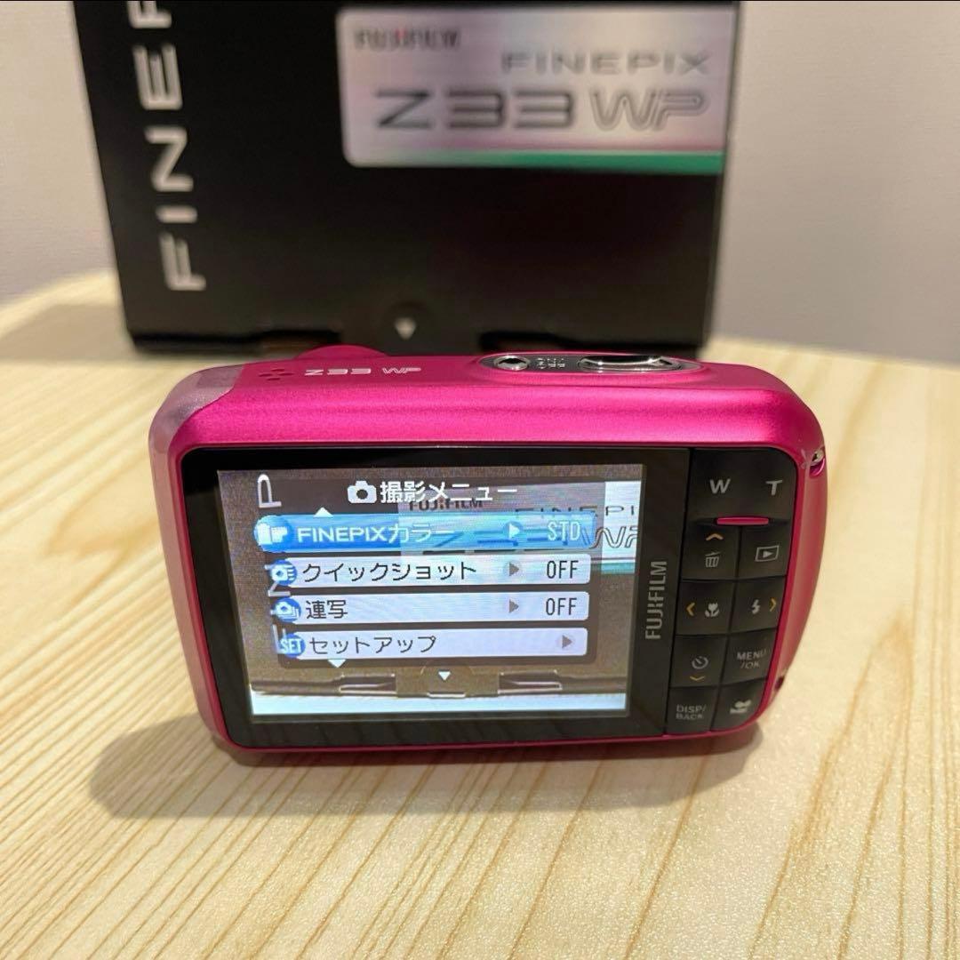 FUJIFILM FinePix Z33 WP ピンク 箱付き