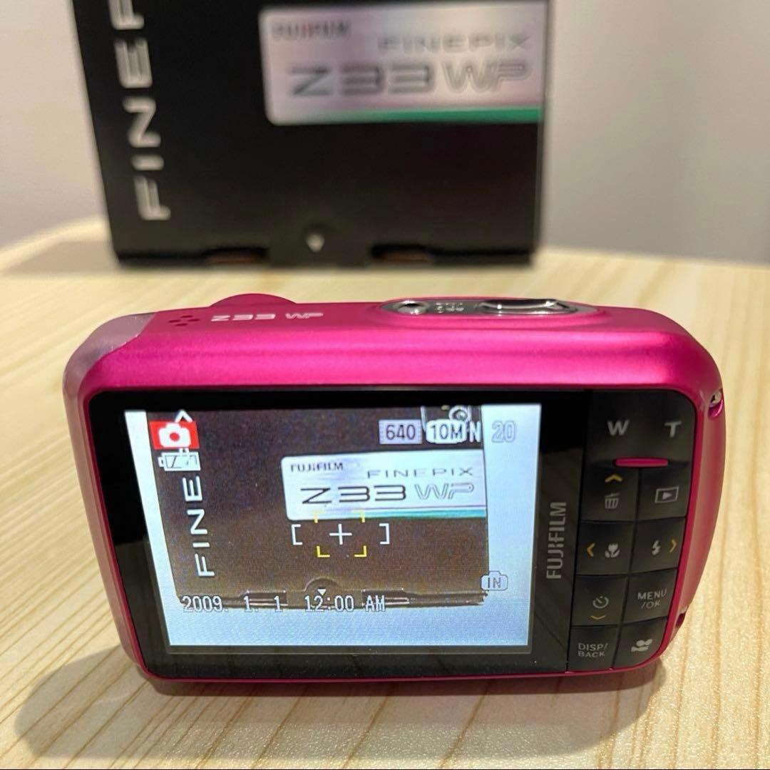 FUJIFILM FinePix Z33 WP ピンク 箱付き