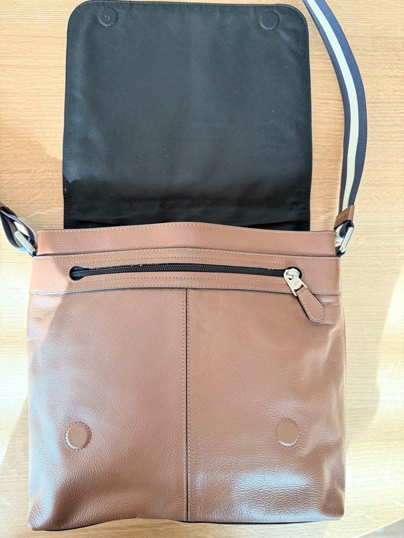 COACH コーチ ショルダーバッグ レザー ブラウン メッセンジャー 大容量