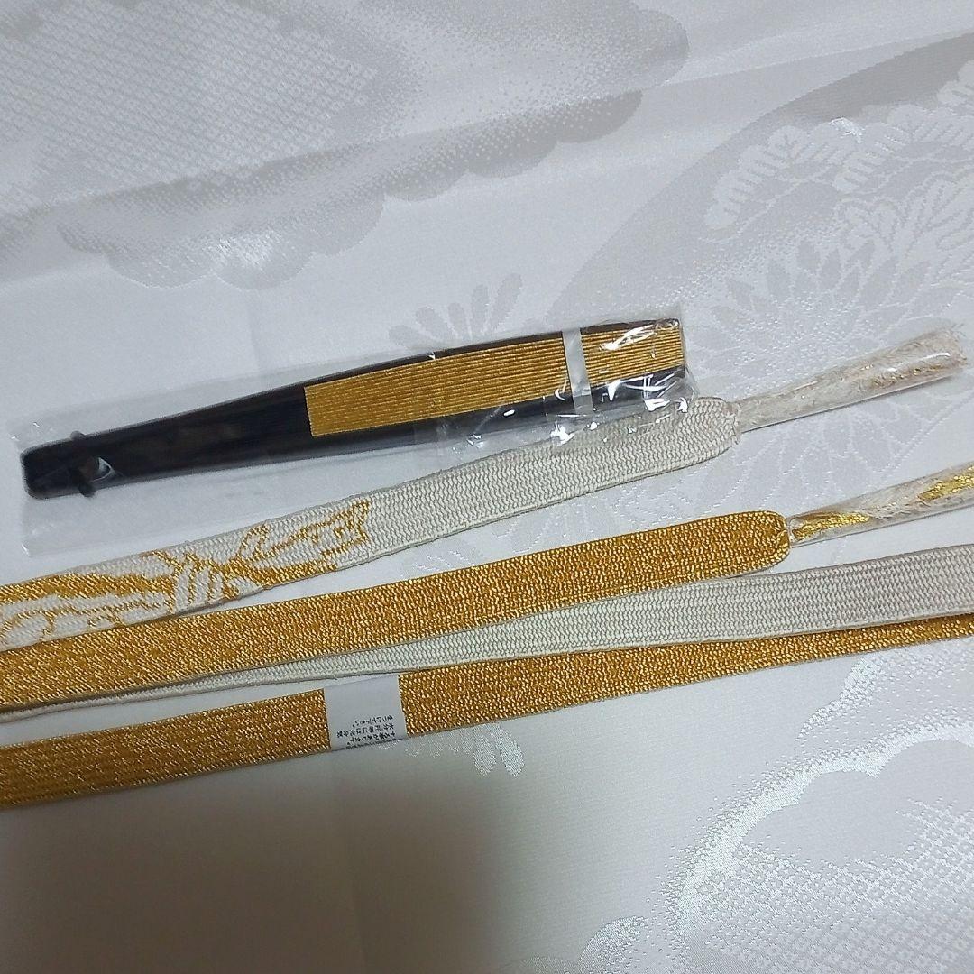 D02限定価格！☆USED美品☆ 結婚式 金彩 豪華 黒留袖6点セット