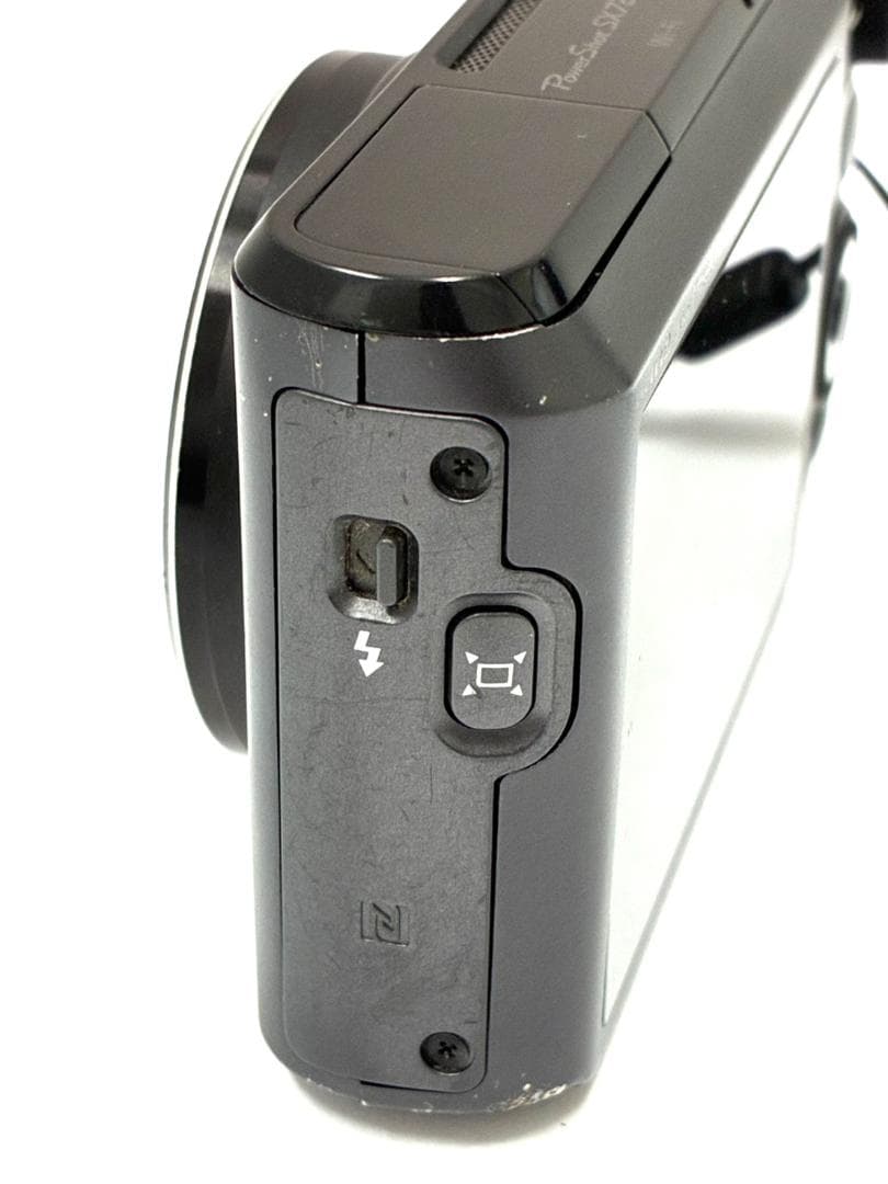 25K12-090 キャノン SX720HS デジカメ 通電確認済 液晶割れ有り