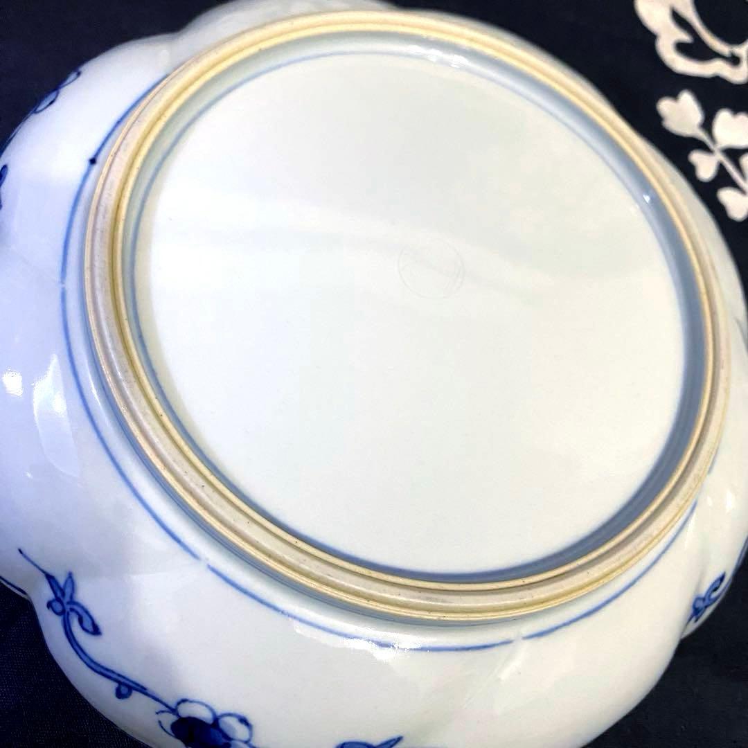 京焼　加藤雲泉　彩色輪花捻祥瑞柄　二枚組　京都　清水焼　作家物　お正月・お祝いに