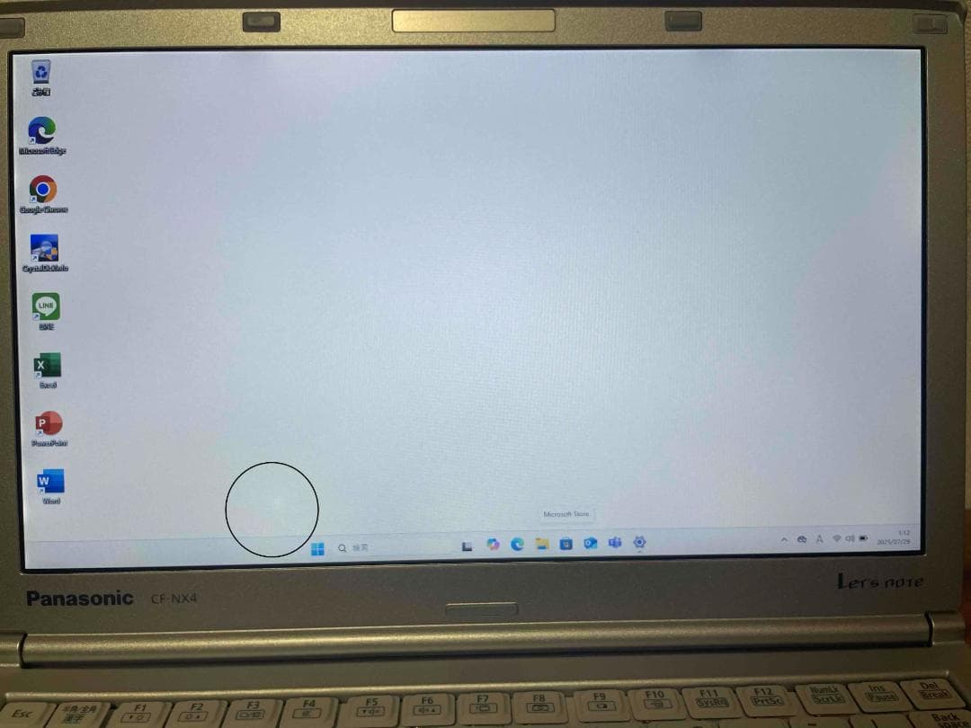 Win11,Office2019搭載 CF-NX4 メモリ8GBSSD240GB