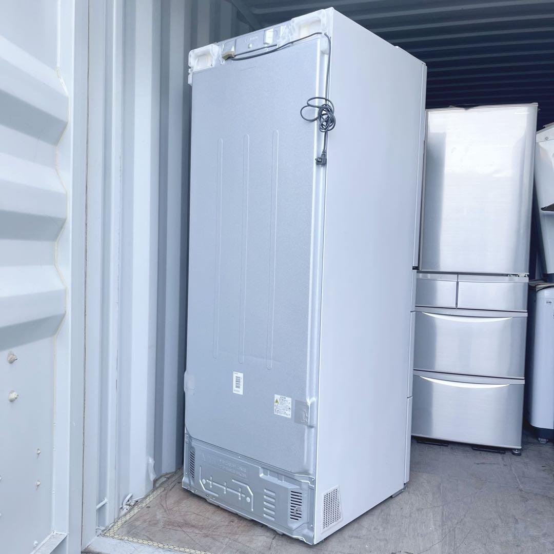 取付無料！日立まるごとチルド・自動製氷搭載！おしゃれホワイト6ドア冷蔵庫！洗濯機