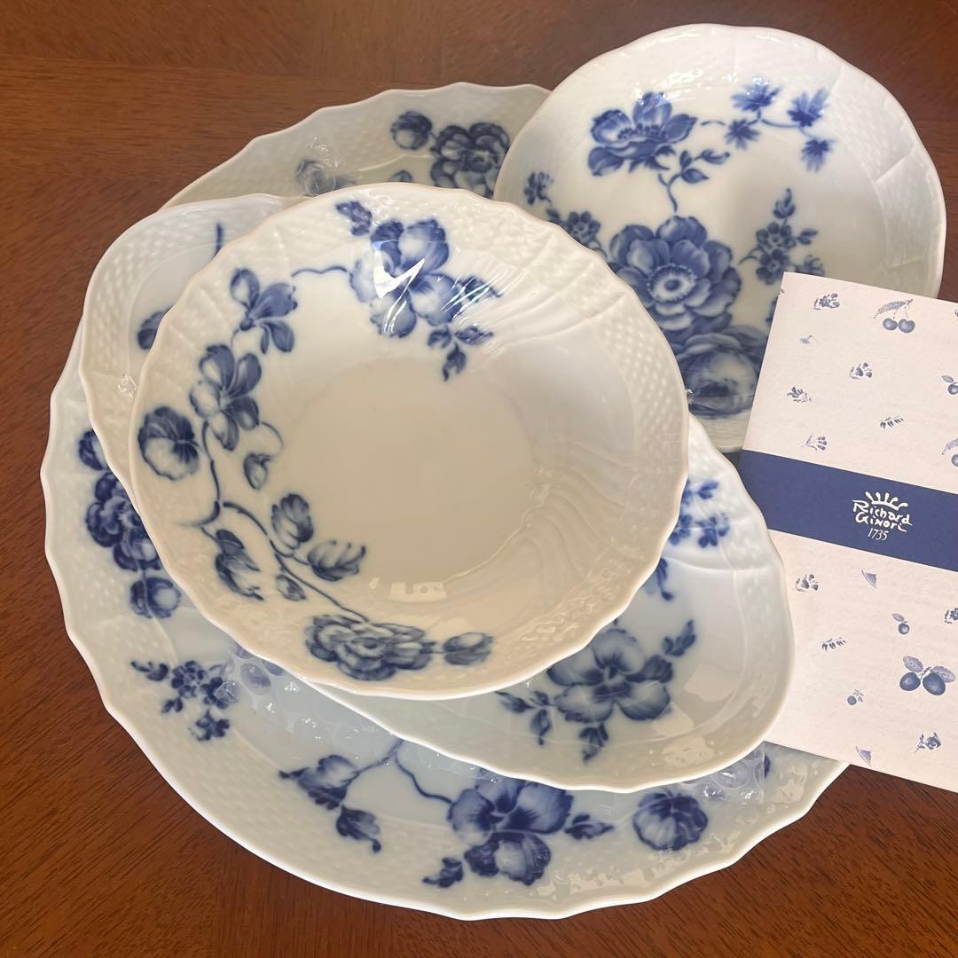 【美品】リチャードジノリ★ローズブルー★おまとめ4点