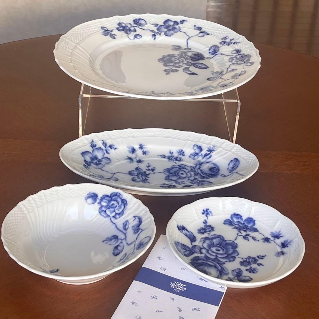 【美品】リチャードジノリ★ローズブルー★おまとめ4点