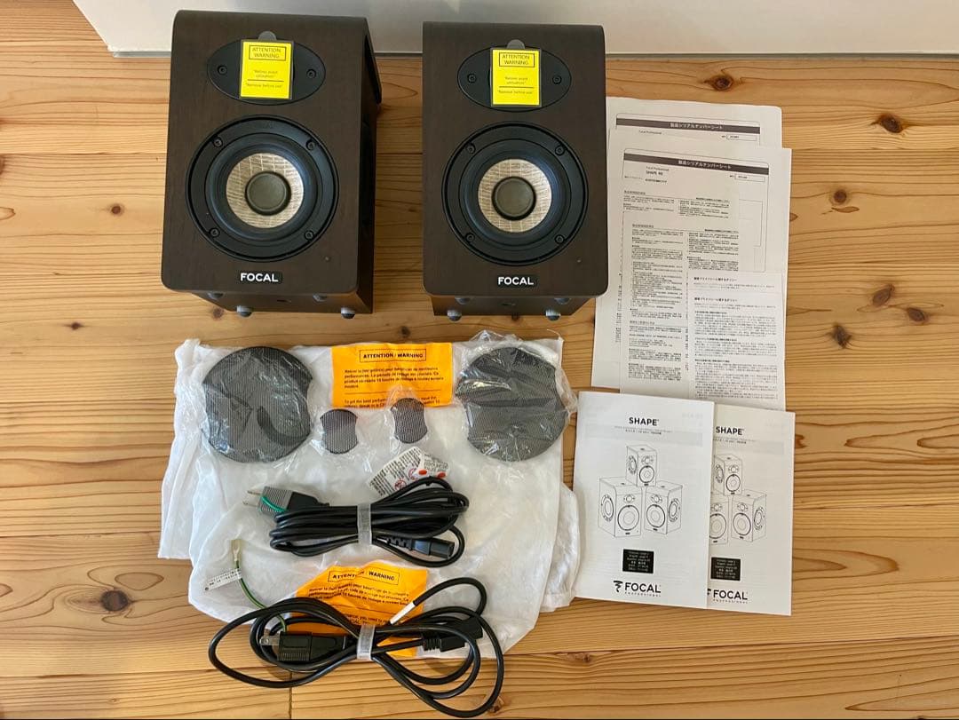【美品】FOCAL SHAPE 40 モニタースピーカー ペア 2本