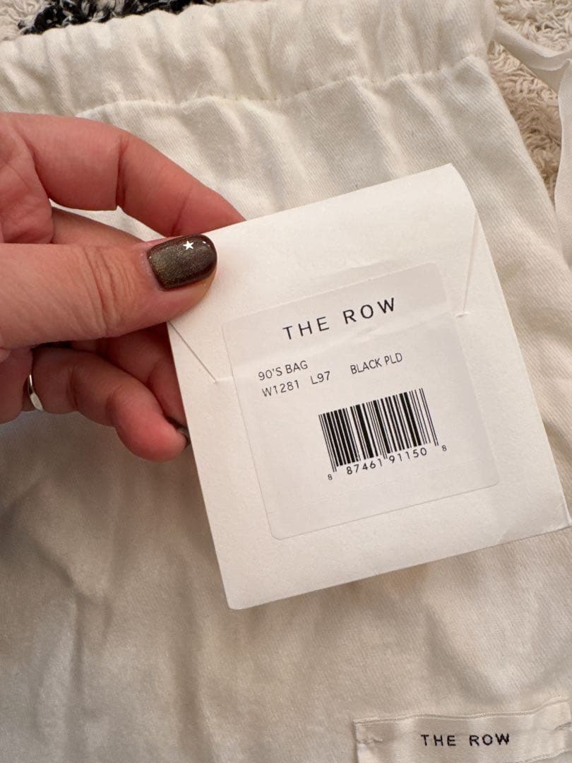 【美品】The Row 90's Bag ブラック (カード未開封）