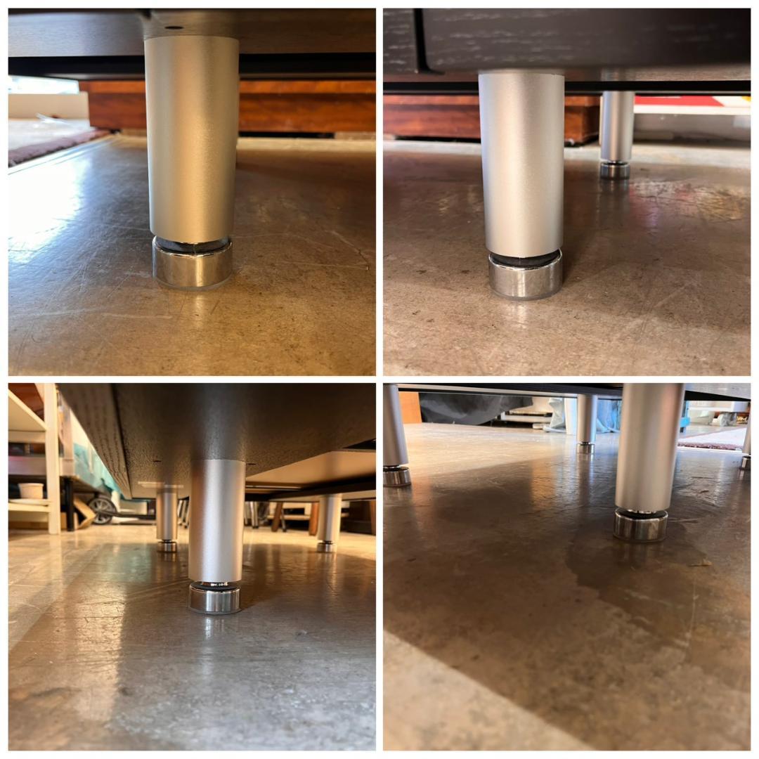 【 美品 】 ニトリ センターテーブル スプレンダー2 120 ガラステーブル