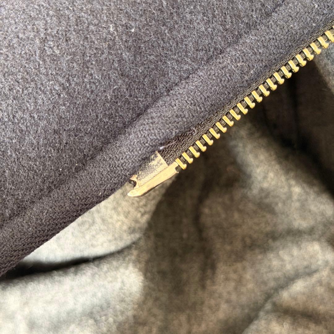 ScyeBasic ネイビー メンズダッフルコート フード付き【40】