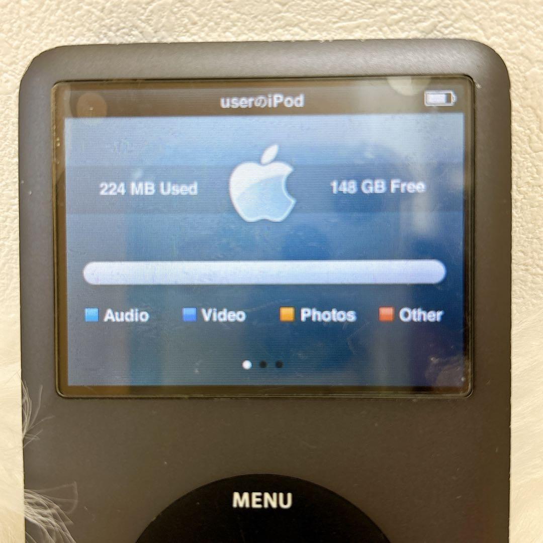 Apple iPod classic 第6世代 160GB 可動品　ケーブル