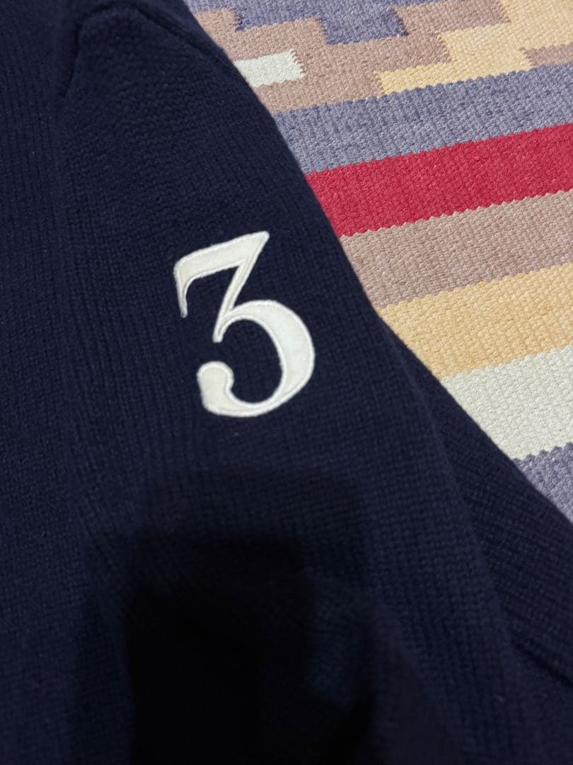 ポロバイラルフローレン ジップ ニット セーター