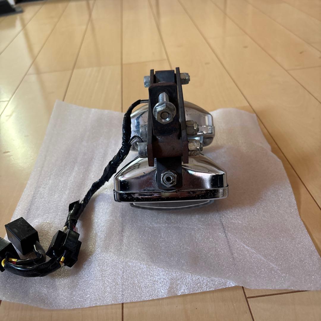 ハーレー　スポーツスター　ヘッドライト　デュアルヘッドライト