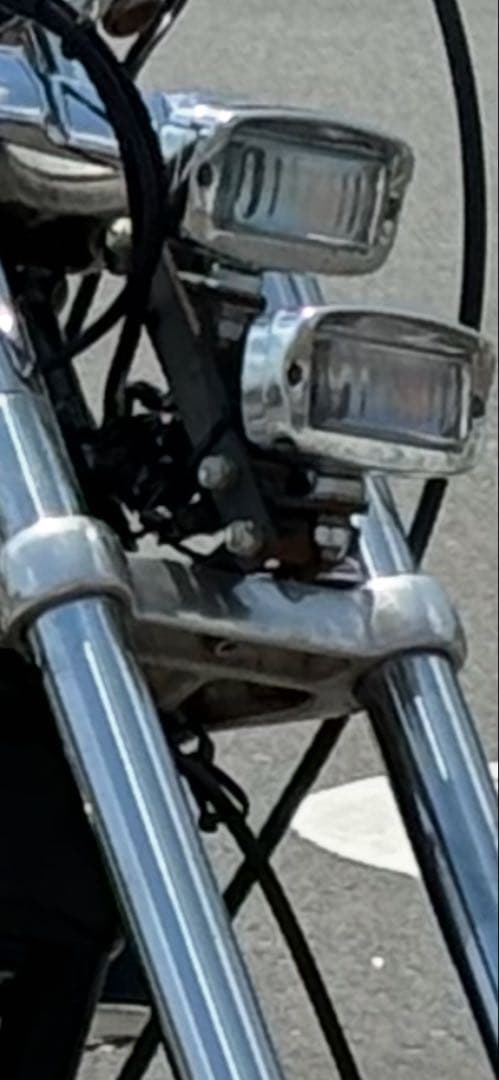 ハーレー　スポーツスター　ヘッドライト　デュアルヘッドライト