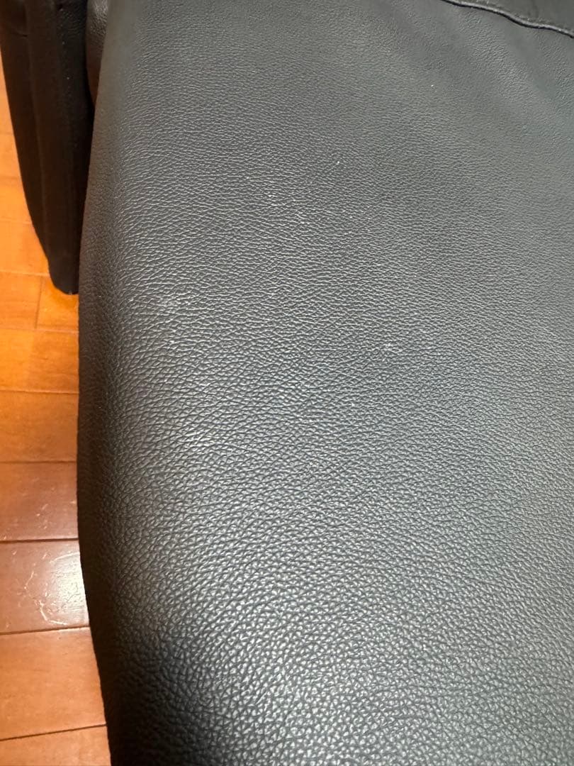 【最終価格】ニトリ電動リクライニングチェア 本革(一部合皮) (コンフェBK)