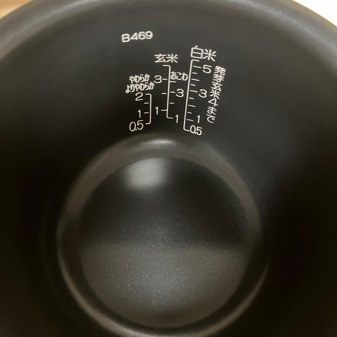 中古 象印 内釜のみ 型番B469-6B ←対応製品・型番の確認必要 5.5合