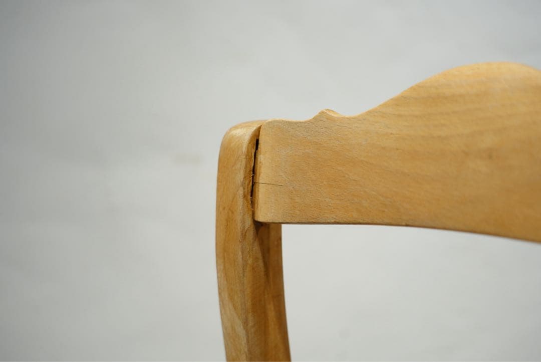 フランスアンティーク　ベンドウッドチェア　椅子　古木　アール・ヌーヴォー