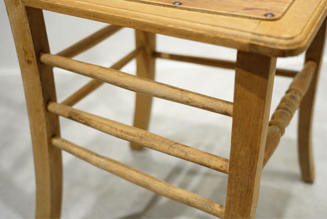 フランスアンティーク　ベンドウッドチェア　椅子　古木　アール・ヌーヴォー