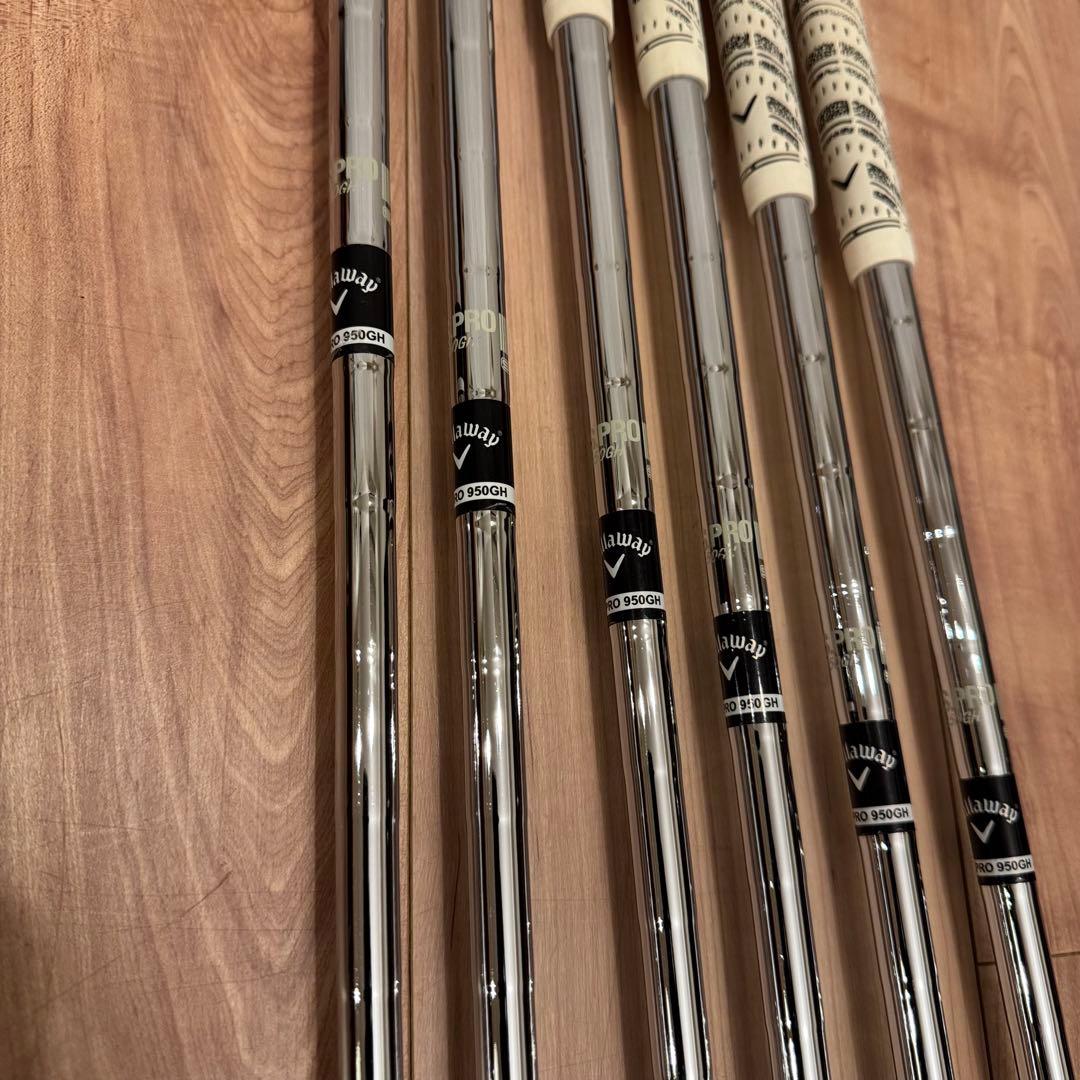 美品！Callaway キャロウェイX Hotアイアン6本セット!