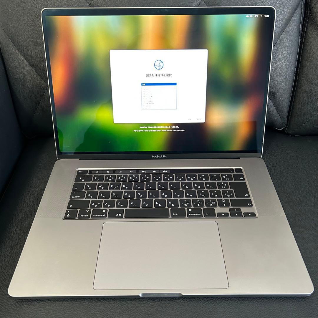 【2019】MacBook Pro 16inch 16GB SSD 512GB