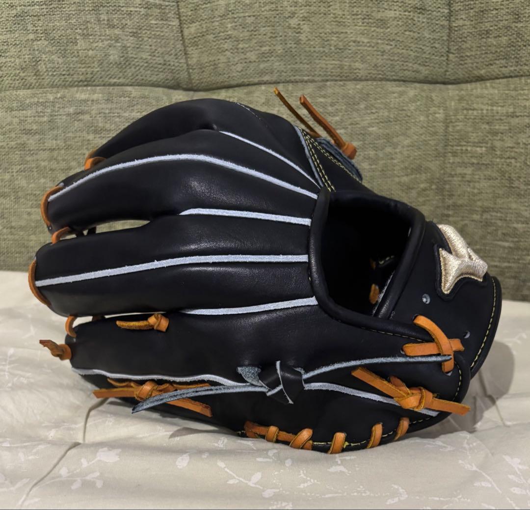 MIZUNO グローバルエリート Order 硬式内野手用グラブ ブラック×タン
