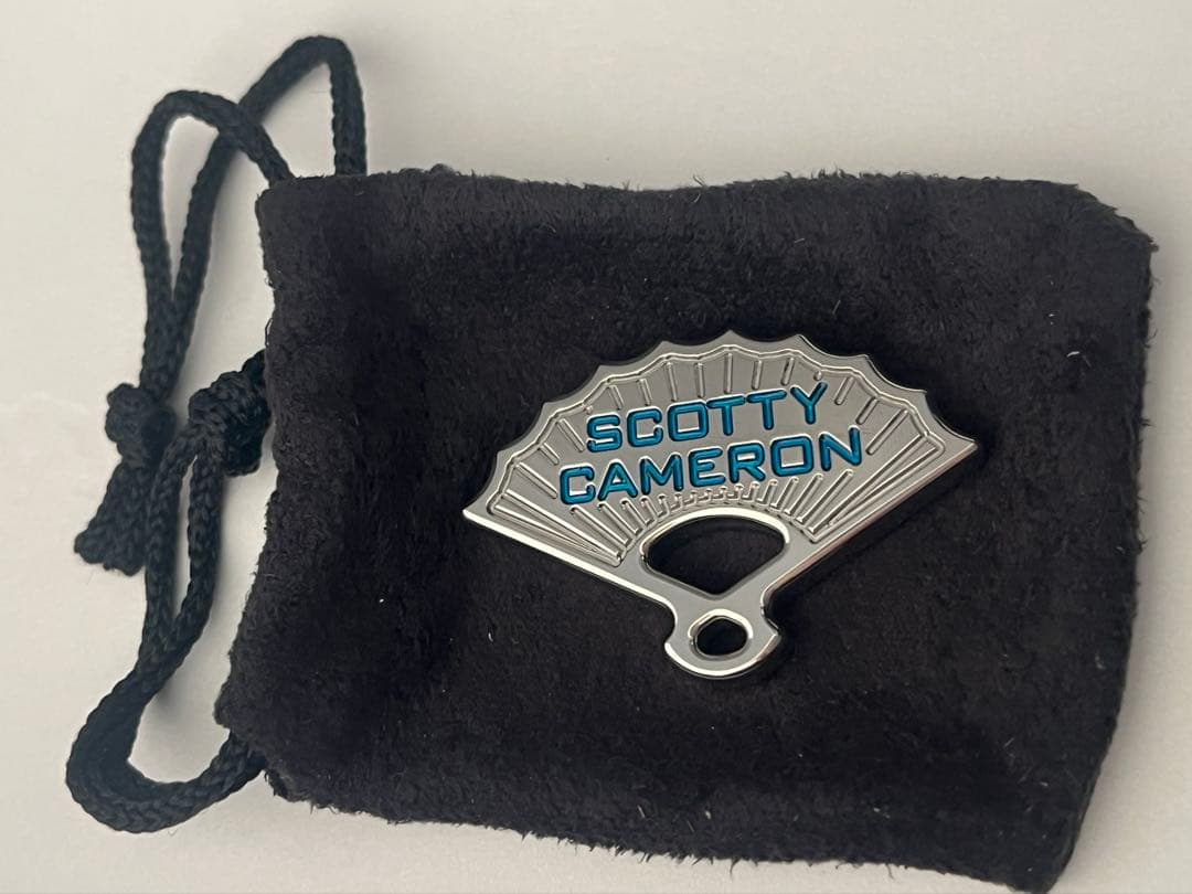 スコッティ　キャメロン　ボールマーカー　扇子