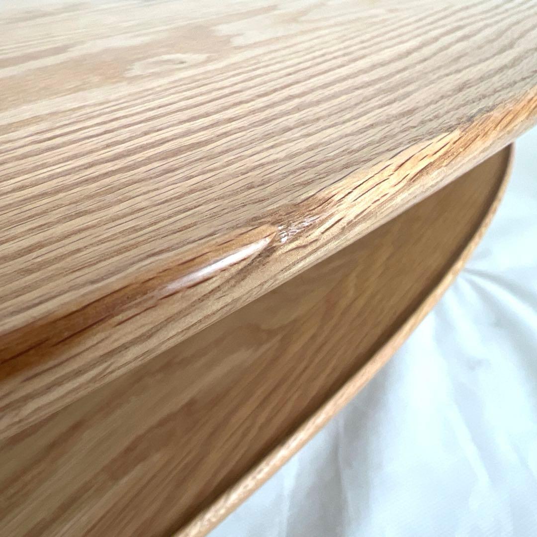 オーク無垢材センターテーブル HIRASHIMA・BORDO 120cm