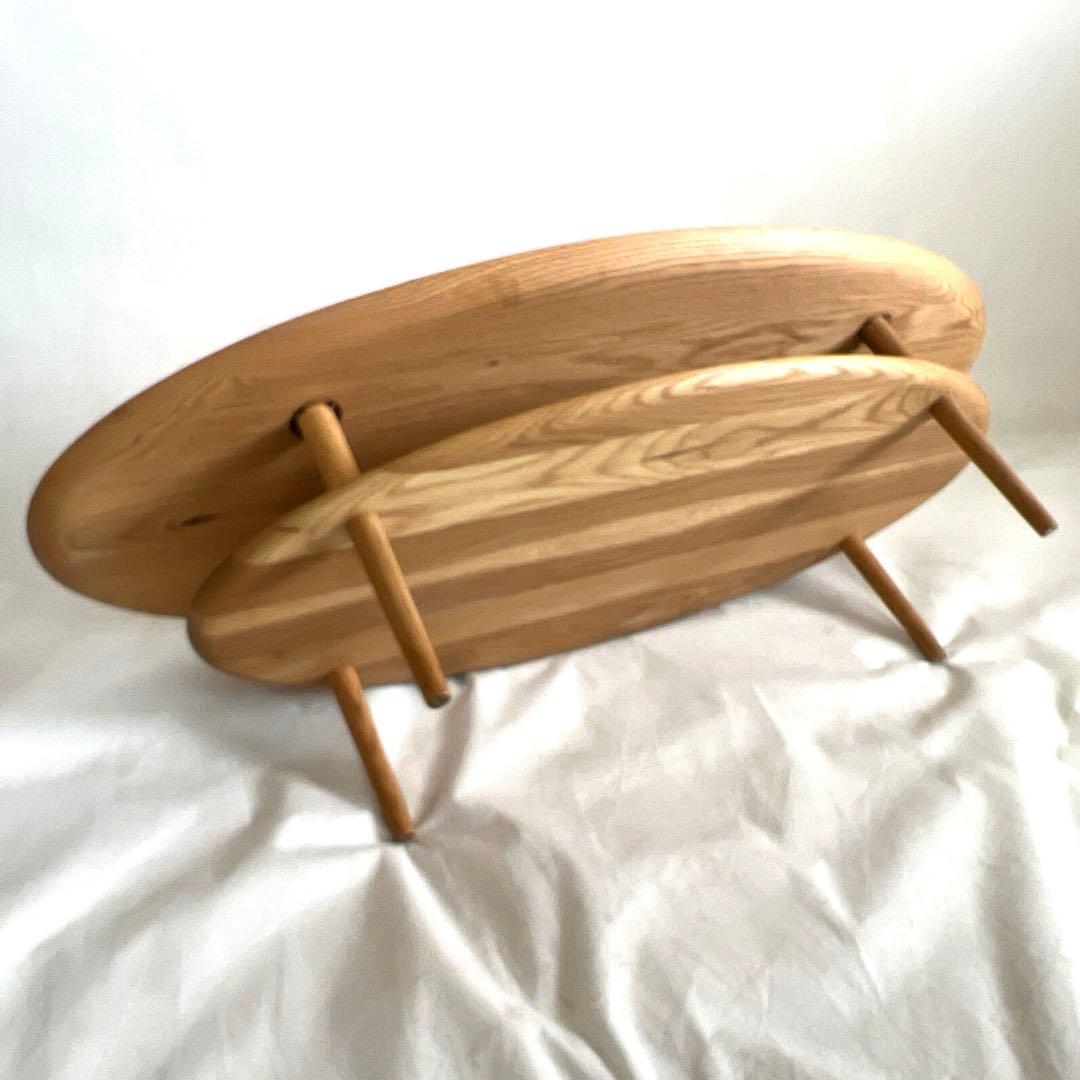 オーク無垢材センターテーブル HIRASHIMA・BORDO 120cm