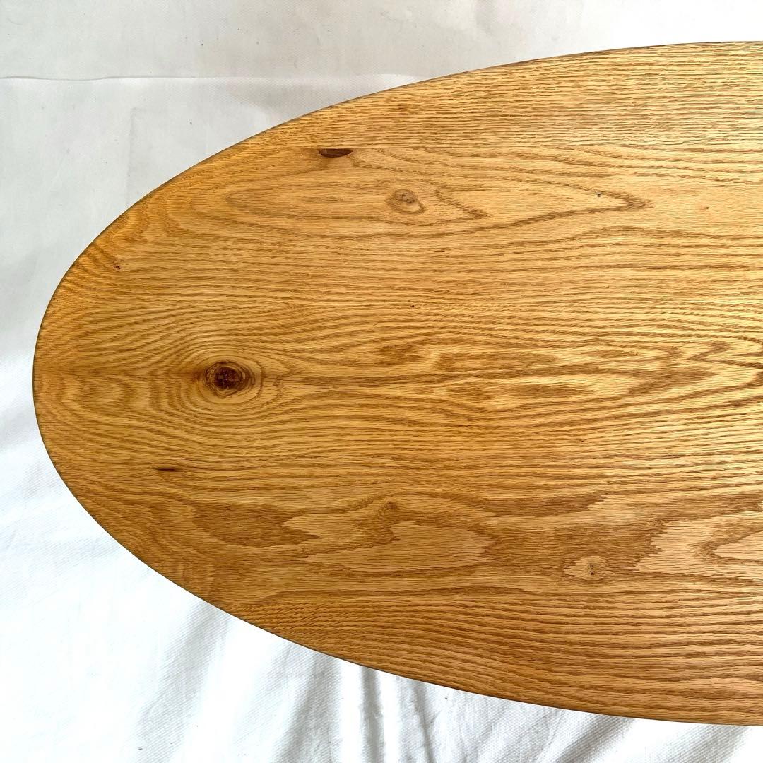 オーク無垢材センターテーブル HIRASHIMA・BORDO 120cm