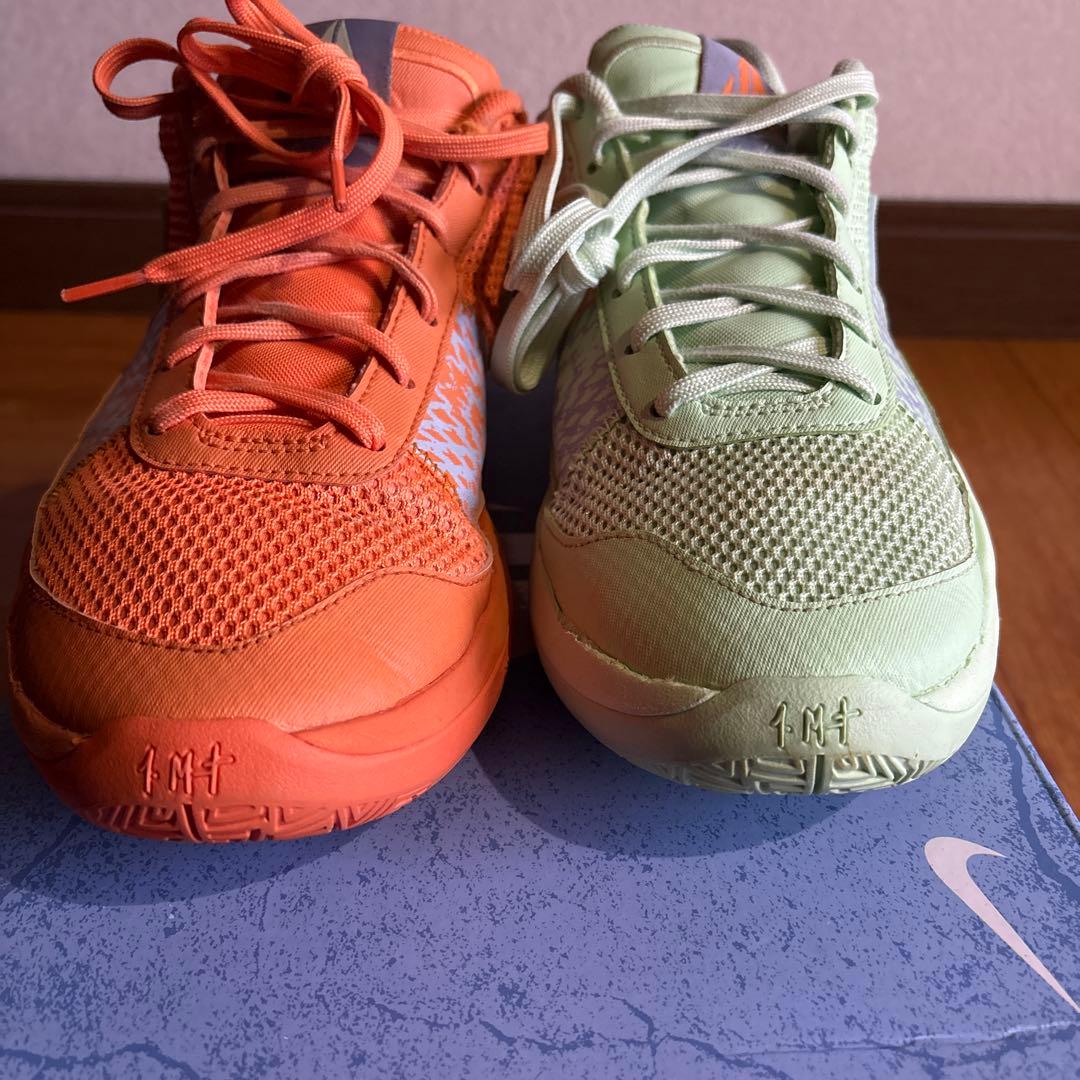 Nike Zoom シューズ オレンジ グリーン