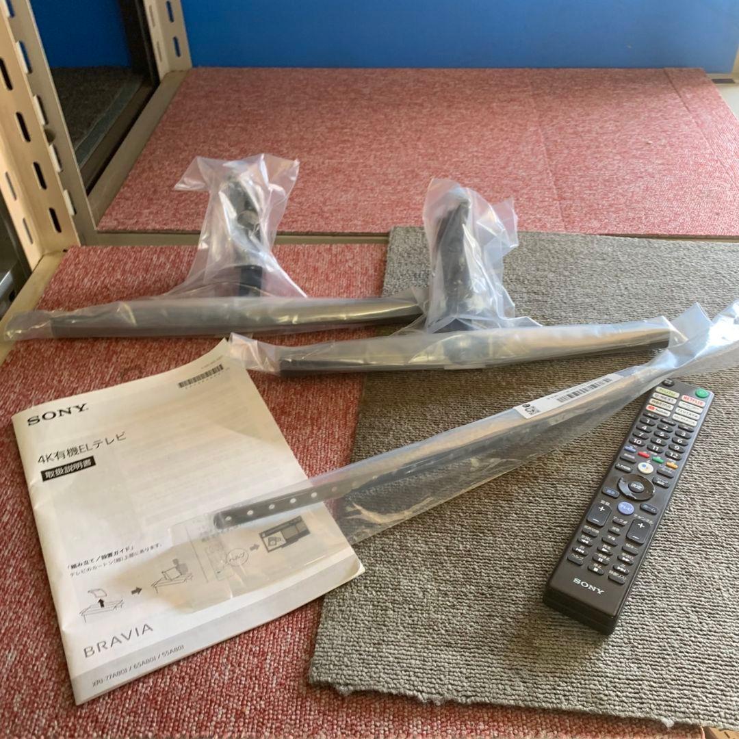 J049\" SONY 4K有機ELテレビ / WALL V3 スタンド付き