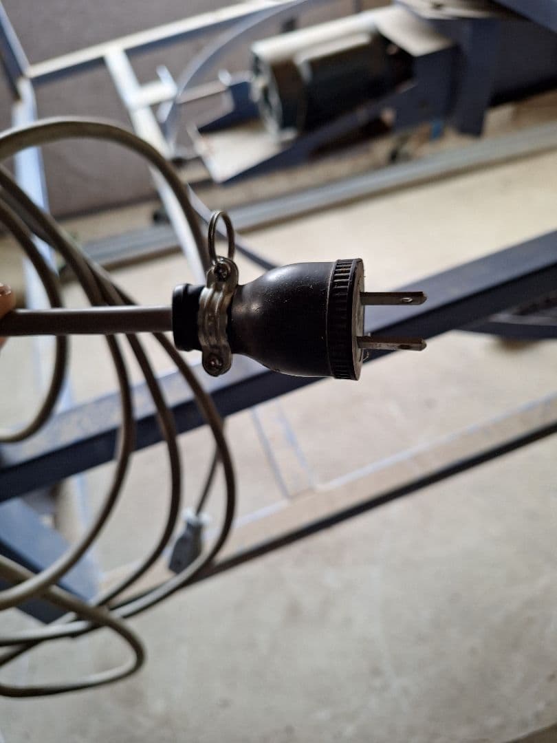 籾　レザーコンテナ　エコノホース　VS08　移動スタンド付き