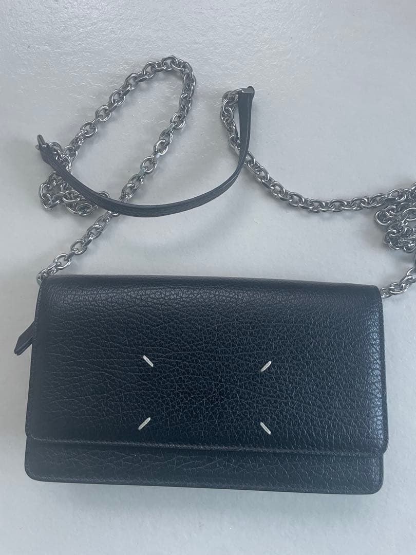 Maison Margiela ブラックショルダーバッグ