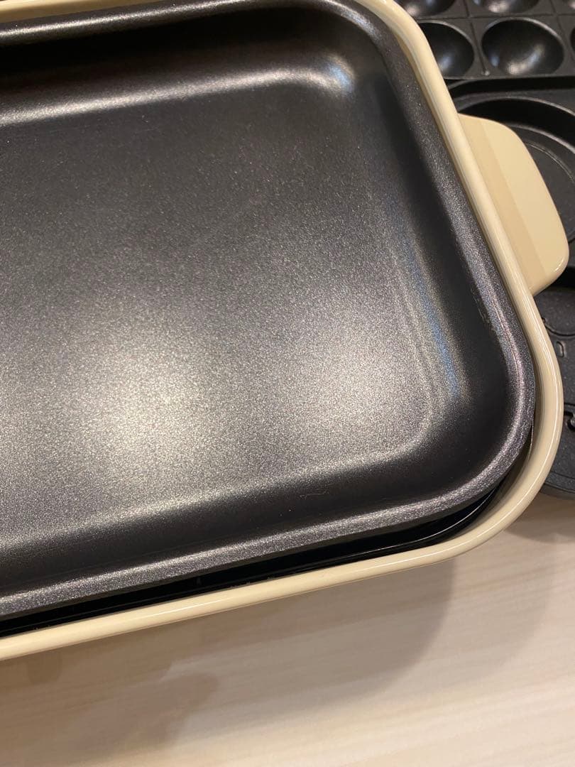 BRUNO PEANUTS コンパクトホットプレート エクリュ　スヌーピー