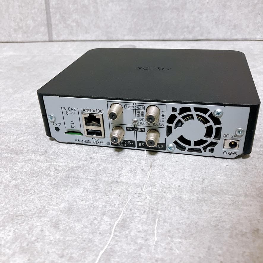 【極美品】SHARP AQUOS 2T-C12AP 12V型 ポータブルテレビ