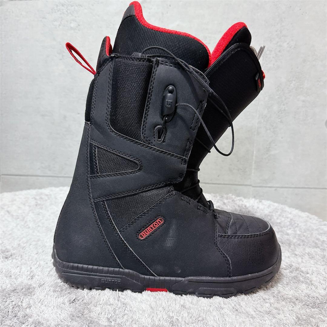 BURTON MOTO 26cm スノーボードブーツ 赤 黒
