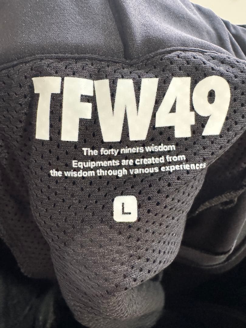 TFW49 STRETCH HYBRID PANTS ブラック