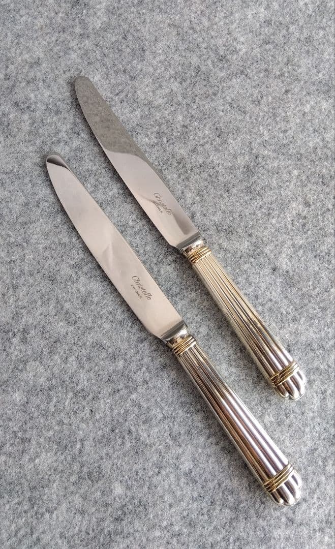 クリストフル アリアゴールドリング Christofle カトラリーセット 6点