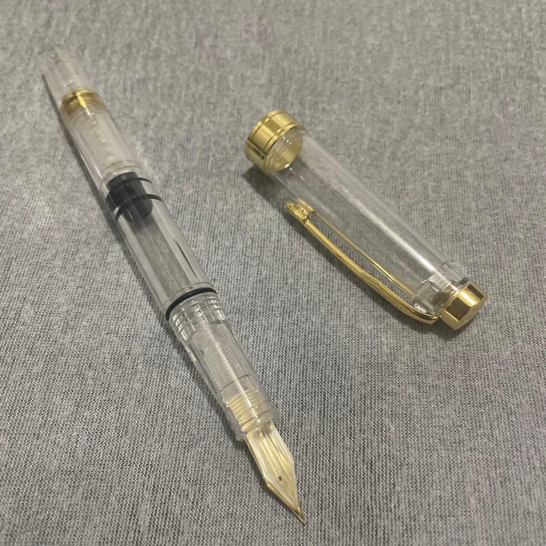 クリアゴールド 万年筆