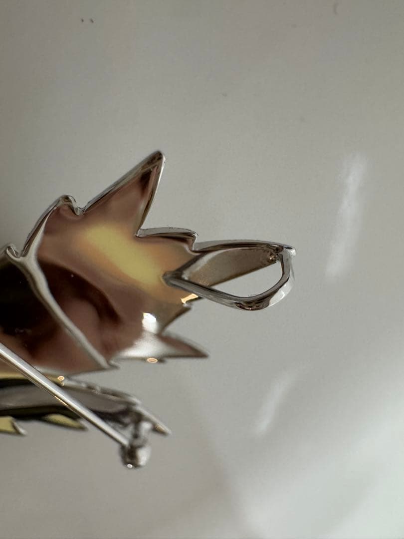 MIKIMOTO ミキモト パール リーフ ブローチ トップ