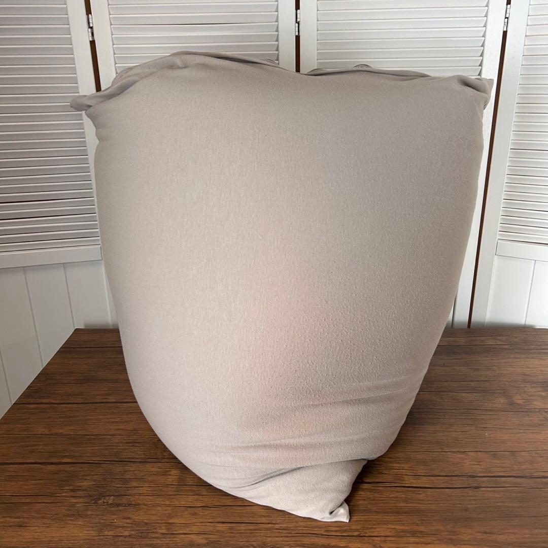 【送料込】ヨギボー　ピラミッド　ライトグレー　カバー付き