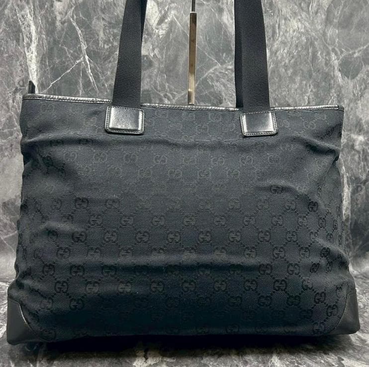 GUCCI ブラック トートバッグ