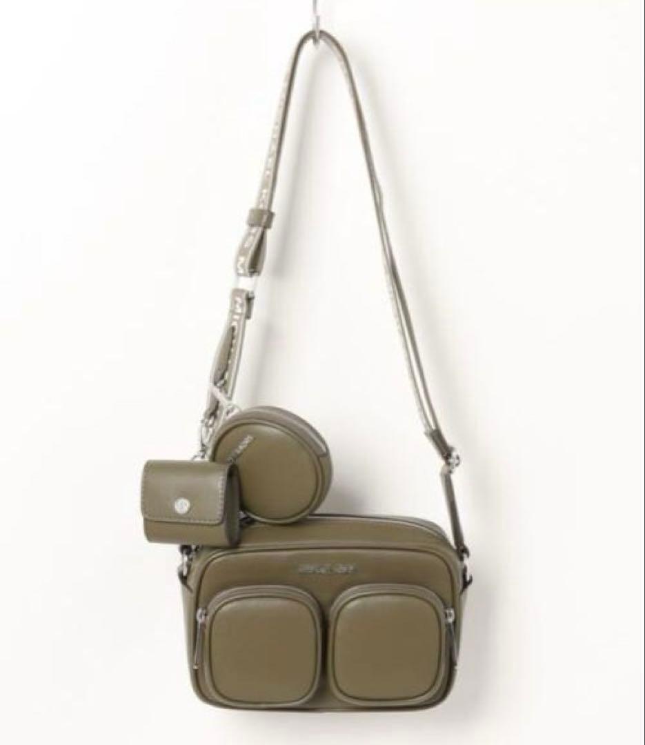 マイケルコースJET SET ITEM MD PKTクロスボディショルダーバッグ