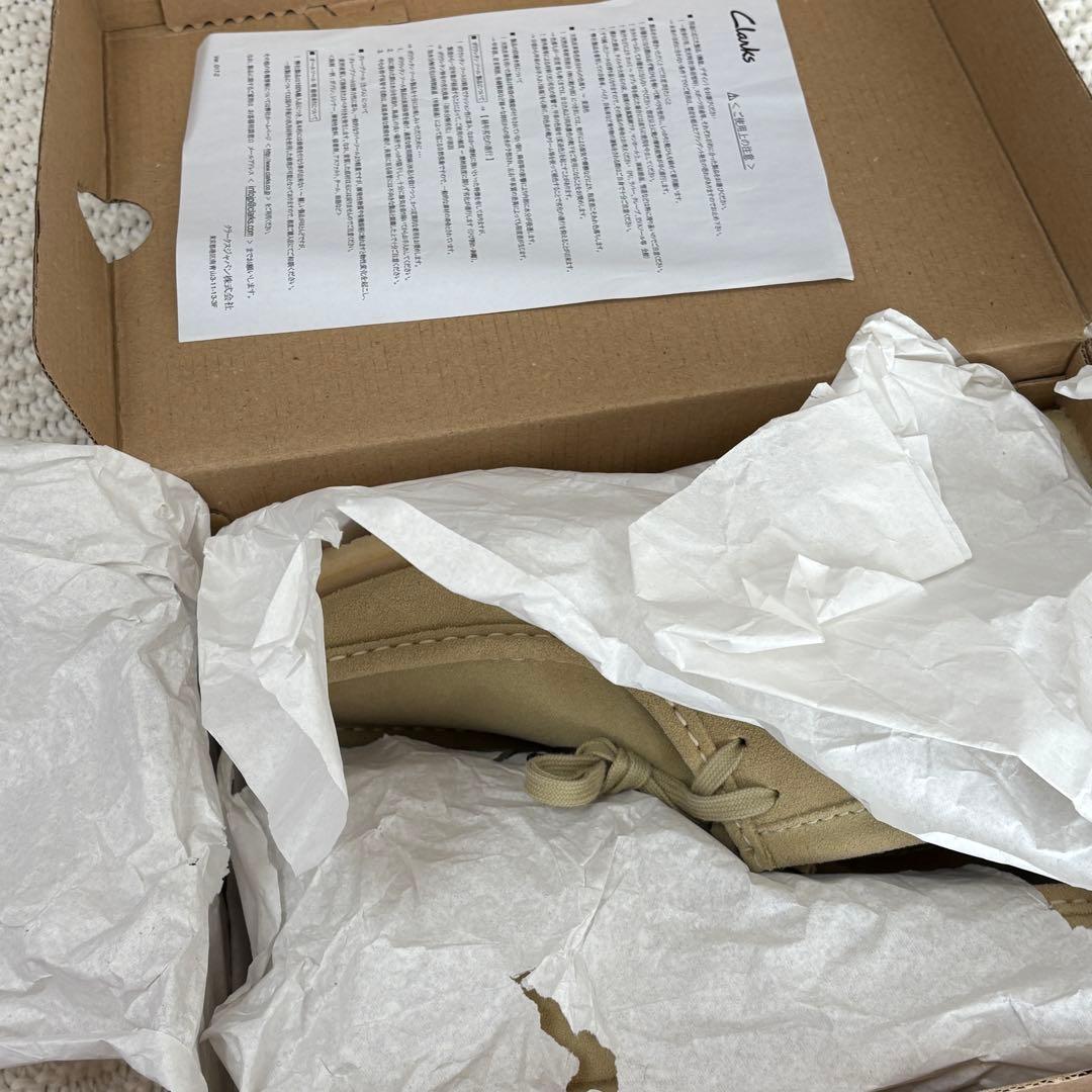 CLARKS Wallabee Boot G-40 ベージュ　クラークスワラビー