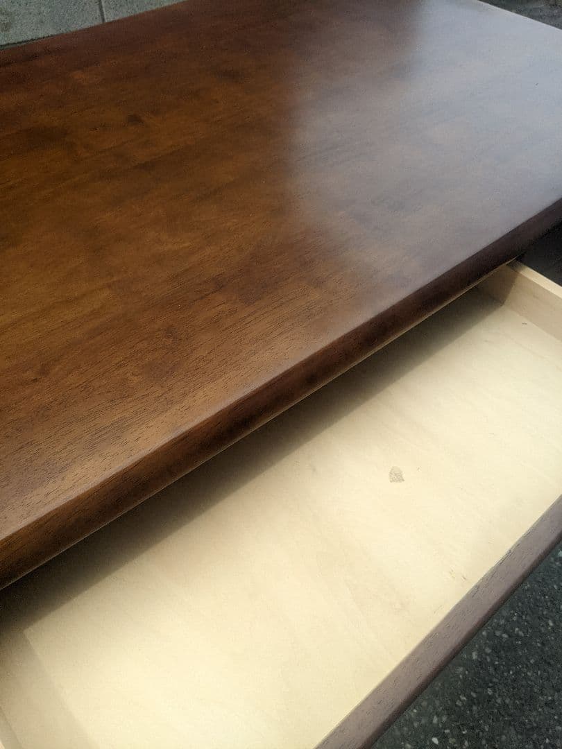 カリモク　片袖 デスク 引き出し 学習机 勉強机 書斎机