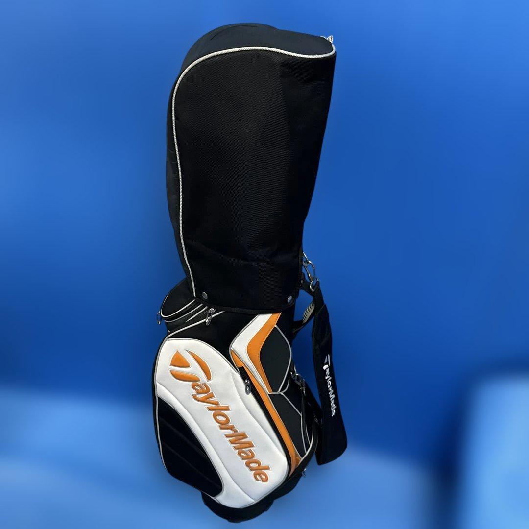 TaylorMade キャディバッグ ブラック/ホワイト/オレンジ