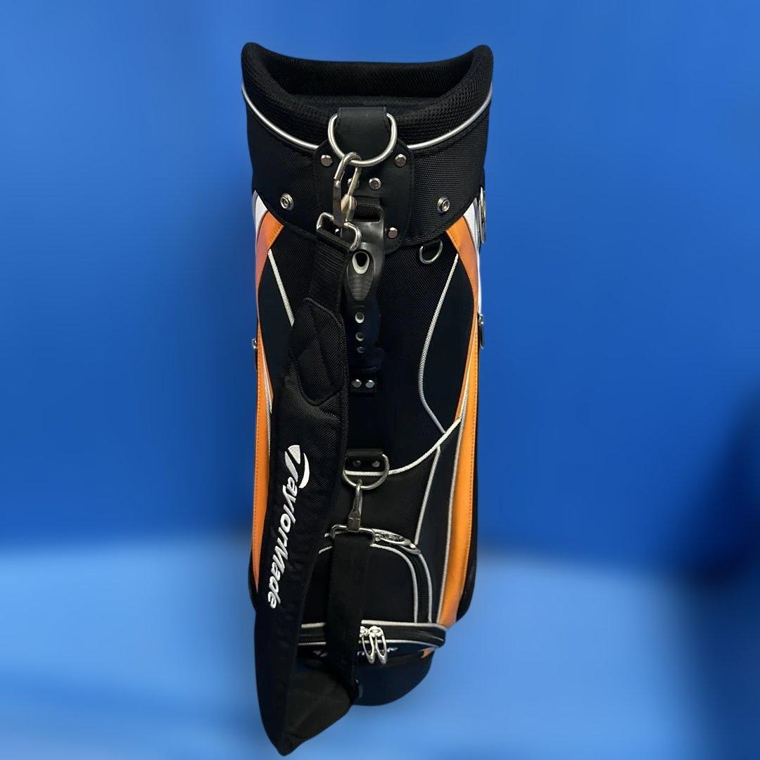 TaylorMade キャディバッグ ブラック/ホワイト/オレンジ